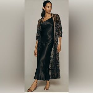 BL-NK TULLE DUSTER KIMONO- Anthropologie